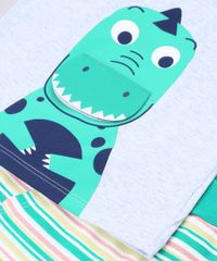 Conjunto-infantil-de-Camiseta-Jacare-Manga-Curta-Cinza---Short-Listrado-Verde-9678403-Verde_6