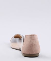 Sapatilha-Feminina-Via-Uno-Bico-Fino-em-Suede-com-Recorte-Transparente-Bege-9673920-Bege_3