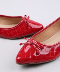 Sapatilha-Feminina-Via-Uno-Bico-Fino-em-Verniz-com-Matelasse-Vermelha-9673904-Vermelho_5