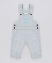 Jardineira-Infantil-em-Moletom--Grrr--Cinza-Mescla-9676971-Cinza_Mescla_1