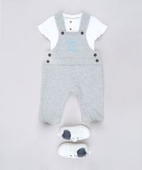Jardineira-Infantil-em-Moletom--Grrr--Cinza-Mescla-9676971-Cinza_Mescla_3