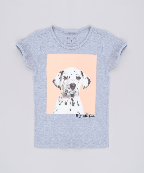 Blusa-Infantil-Cachorro-Manga-Curta-Cinza-Mescla-9657898-Cinza_Mescla_1