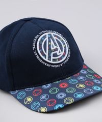 Bone-Infantil-Aba-Curva-Os-Vingadores-com-Bordado-Azul-Marinho-9664347-Azul_Marinho_2
