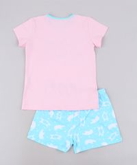 Pijama-Infantil--Wake-me-When-It-s-Friday--Manga-Curta-Rosa-9640942-Rosa_2