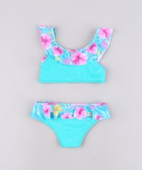 Biquini-Infantil-com-Babado-Estampado-Floral-Protecao-UV50--Verde-Claro-9655162-Verde_Claro_2