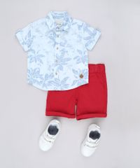 Camisa-Infantil-Estampada-de-Folhagens-com-Bolso-Manga-Curta-Azul-Claro-9543946-Azul_Claro_3
