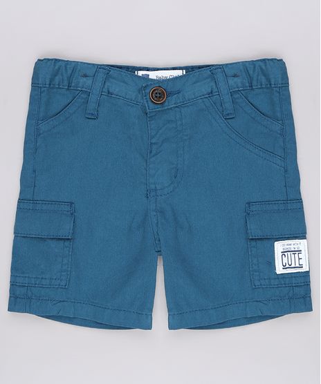 Bermuda-de-Sarja-Infantil-Reta-Cargo-Azul-Marinho-9676970-Azul_Marinho_1
