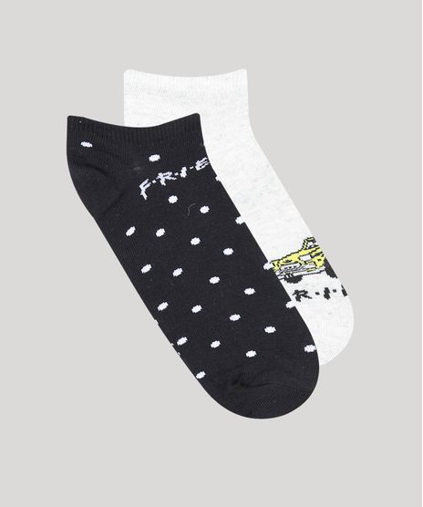Kit-de-2-Meias-Femininas-Cano-Baixo-Friends-Estampadas-Multicor-9677705-Multicor_1
