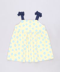 Vestido-Infantil-Estampado-Floral-Alcas-Medias-Amarelo-9590213-Amarelo_1