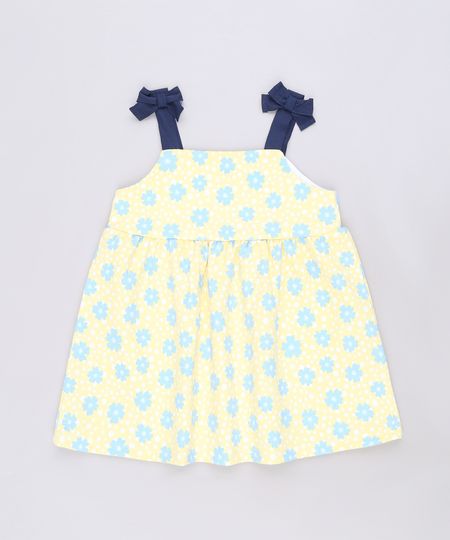 Vestido-Infantil-Estampado-Floral-Alcas-Medias-Amarelo-9590213-Amarelo_1