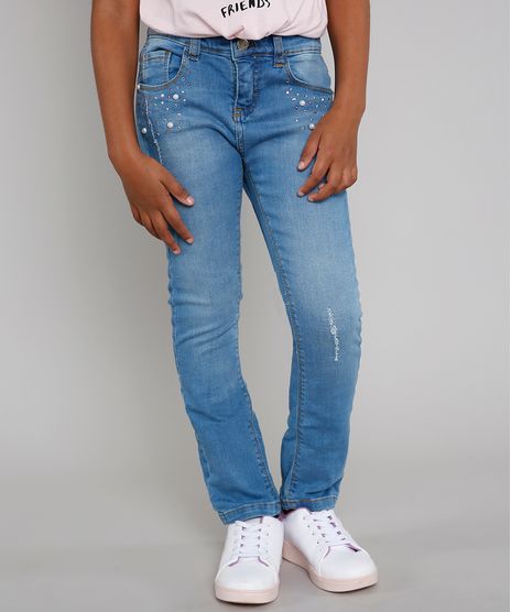 Calca-Jeans-Infantil-com-Perolas-e-Strass-Azul-Claro-9416217-Azul_Claro_1