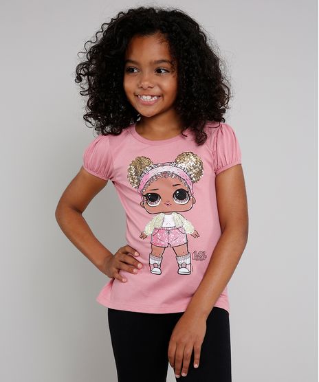 Blusa-Infantil-Lol-Surprise-com-Paete-Manga-Curta-Rosa-Escuro-9585669-Rosa_Escuro_1
