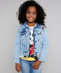 Jaqueta-Jeans-Infantil-Minnie-com-Rasgos-e-Bordado-Azul-Claro-9638826-Azul_Claro_1