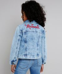 Jaqueta-Jeans-Infantil-Minnie-com-Rasgos-e-Bordado-Azul-Claro-9638826-Azul_Claro_2