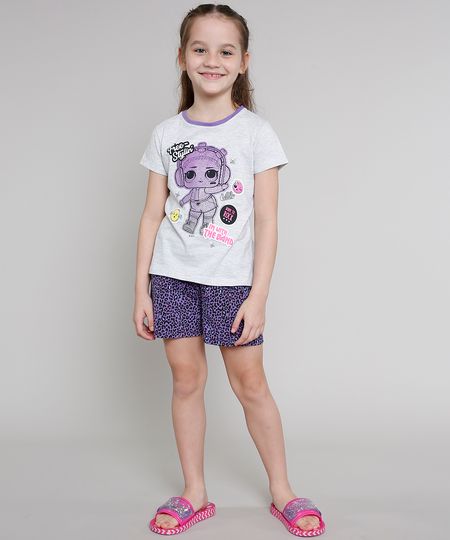 Pijama-Infantil-LOL-Surprise-Manga-Curta-Cinza-Mescla-Claro-9640939-Cinza_Mescla_Claro_1 Pijama-Infantil-LOL-Surprise-Manga-Curta-Cinza-Mescla-Claro-9640939-Cinza_Mescla_Claro_1