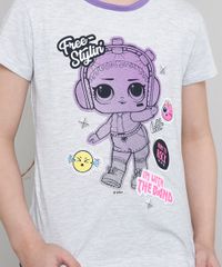 Pijama-Infantil-LOL-Surprise-Manga-Curta-Cinza-Mescla-Claro-9640939-Cinza_Mescla_Claro_3
