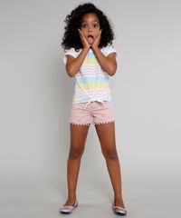 Short-de-Sarja-Infantil-Estampado-Floral-com-Pompom-Rose-9620383-Rose_3