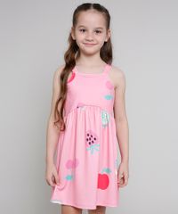 Vestido-Infantil-Estampado-de-Frutas-Alca-Media-Rosa-9664233-Rosa_1