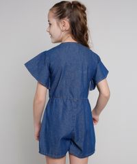 Macaquinho-Jeans-Infantil-com-Botoes-Manga-Curta-Azul-Escuro-9673814-Azul_Escuro_2