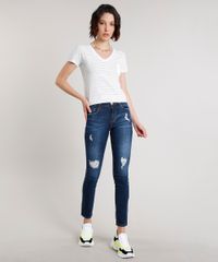 Blusa-Feminina-Basica-Listrada-Manga-Curta-Decote-V-Off-White-9160932-Off_White_3_3