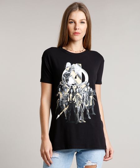 Blusa-Feminina-Os-Vingadores-Ampla-Manga-Curta-Decote-Redondo-Preta-9680437-Preto_1 Blusa-Feminina-Os-Vingadores-Ampla-Manga-Curta-Decote-Redondo-Preta-9680437-Preto_1