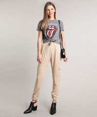 Blusa-Feminina-The-Rolling-Stones-com-No-Manga-Curta-Decote-Redondo-Cinza-Mescla-9697664-Cinza_Mescla_3