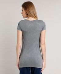 Blusa-Feminina--Summer-----Manga-Curta-Decote-Redondo-Cinza-Mescla-9626519-Cinza_Mescla_2