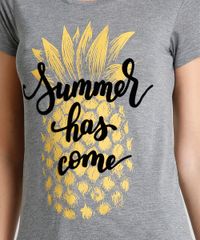 Blusa-Feminina--Summer-----Manga-Curta-Decote-Redondo-Cinza-Mescla-9626519-Cinza_Mescla_4