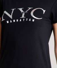 Blusa-Feminina--NYC-Manhattan--Manga-Curta-Decote-Redondo-Preta-9626520-Preto_4