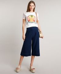 Blusa-Feminina-Abacaxi--Aloha--com-Renda-Manga-Curta-Decote-Redondo-Off-White-9612856-Off_White_3