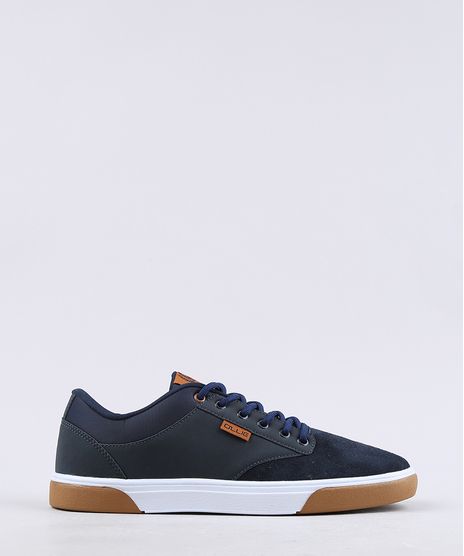 Tenis-Masculino-Ollie-com-Recorte-em-Suede-Azul-Marinho-9681184-Azul_Marinho_1
