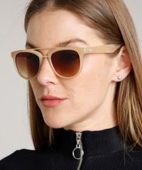 Oculos-de-Sol-Redondo-Feminino-Yessica-Bege-9732449-Bege_2