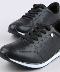 Tenis-Feminino-Via-Uno-Running-com-Micro-Furos-Preto-9726213-Preto_2
