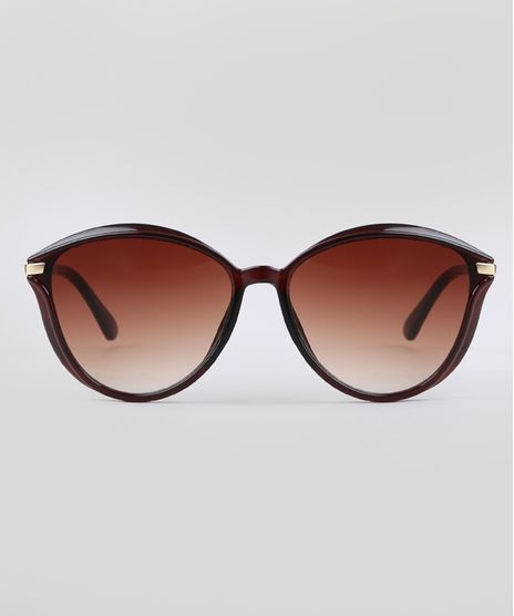 Oculos-de-Sol-Redondo-Feminino-Yessica-Marrom-9732413-Marrom_1