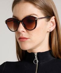Oculos-de-Sol-Redondo-Feminino-Yessica-Marrom-9732413-Marrom_2
