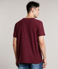 Camiseta-Masculina-Basica-Manga-Curta-Gola-V-Vinho-9653007-Vinho_2