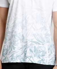 Camiseta-Masculina-Estampada-de-Folhagens-com-Degrade-Manga-Curta-Gola-Careca-Branca-9645372-Branco_4