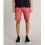Bermuda-de-Sarja-Masculina-Slim-com-Rasgos-Coral-9607928-Coral_1