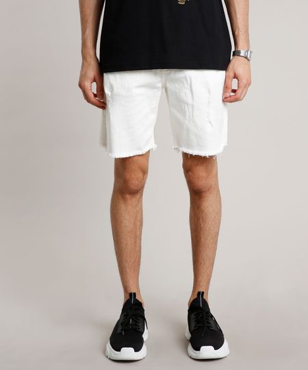 Bermuda-de-Sarja-Masculina-Slim-com-Rasgos-Off-White-9705564-Off_White_1