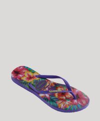 Chinelo-Feminino-Havaianas-Slim-Estampado-Floral-Roxo-Neon-9316051-Roxo_Neon_2