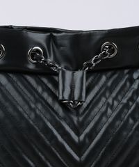 Bolsa-Feminina-Bucket-Grande-em-Matelasse-com-Correntes-e-Alca-Removivel-Preta-9604653-Preto_5