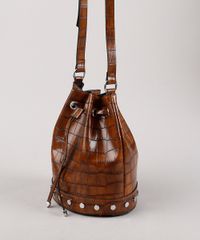 Bolsa-Bucket-Feminina-Media-Transversal-Croco-em-Verniz-com-Tachas-Caramelo-9604649-Caramelo_3