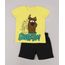 Conjunto-Infantil-Scooby-Doo-de-Camiseta-Manga-Curta-Preta-9429375-Preto_1
