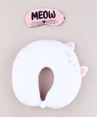 Kit-de-Apoio-de-Pescoco-com-Orelhinhas---Tapa-Olho-de-Gatinho-Branco-9642864-Branco_1