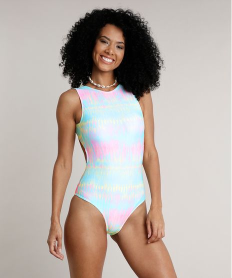 Maio-Body-Feminino-Estampado-Tie-Die-com-Bojo-e-Protecao-UV-50--Verde-Claro-9682252-Verde_Claro_1