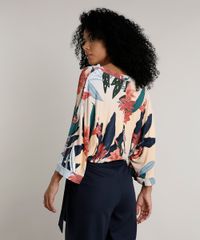 Blusa-Feminina-Open-Shoulder-Ampla-Estampada-de-Folhagem-Manga-7-8-Decote-V-Laranja-Claro-9613379-Laranja_Claro_2 Blusa-Feminina-Open-Shoulder-Ampla-Estampada-de-Folhagem-Manga-7-8-Decote-V-Laranja-Claro-9613379-Laranja_Claro_2