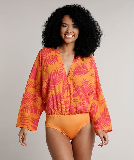 body manga longa c&a