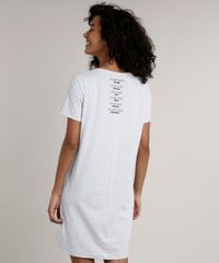 Camisola-Feminina-Friends-Manga-Curta-Cinza-Mescla-Claro-9700685-Cinza_Mescla_Claro_2 Camisola-Feminina-Friends-Manga-Curta-Cinza-Mescla-Claro-9700685-Cinza_Mescla_Claro_2