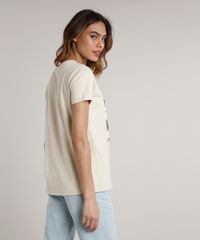 T-Shirt-Feminina-Mindset--Keep-Going--Manga-Curta-Decote-Redondo-Bege-9711622-Bege_2