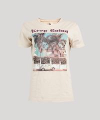 T-Shirt-Feminina-Mindset--Keep-Going--Manga-Curta-Decote-Redondo-Bege-9711622-Bege_5